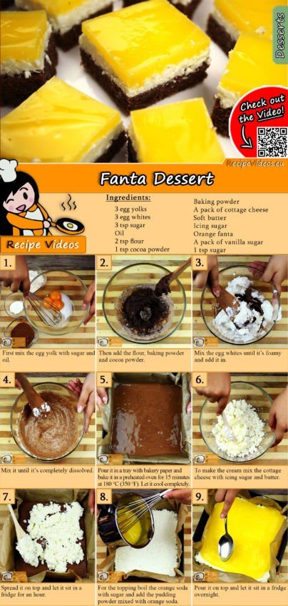 Fanta Dessert recipe with video