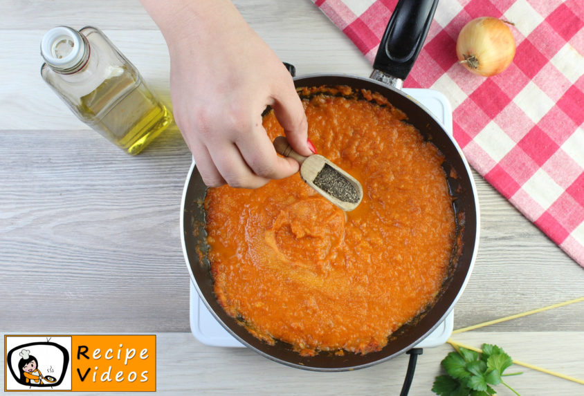 Baked tomato macaroni recipe, prepping Baked tomato macaroni step 6