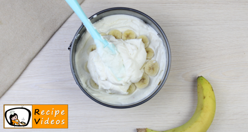 Banana yogurt cake recipe, prepping Banana yogurt cake step 6