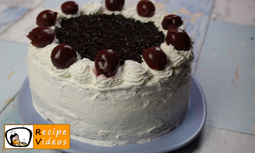 Black Forest cake recipe, prepping Black Forest cake step 13