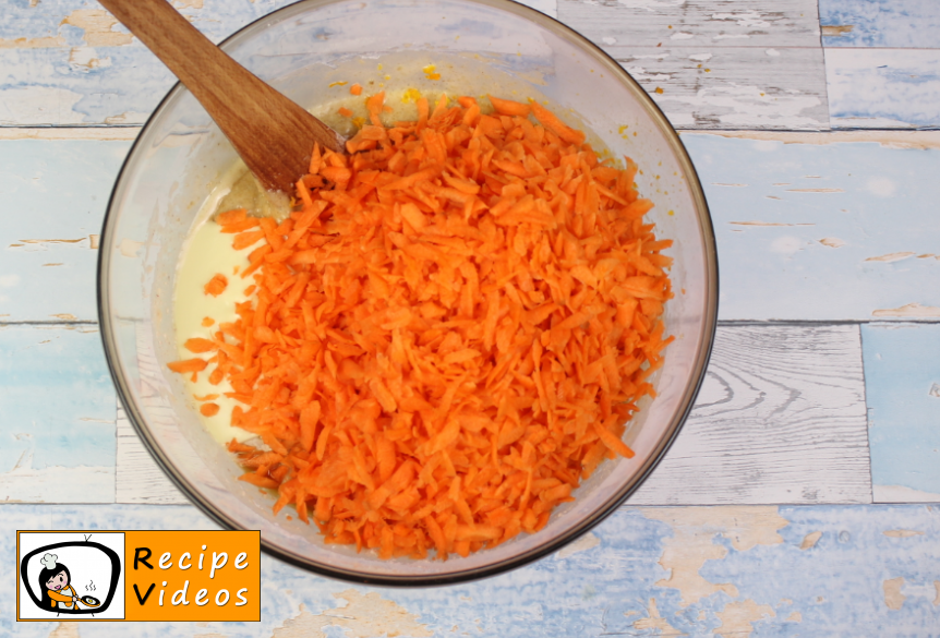 Carrot cake recipe, prepping Carrot cake step 6