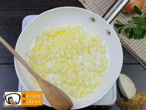 Celery cream soup recipe, prepping Celery cream soup step 2