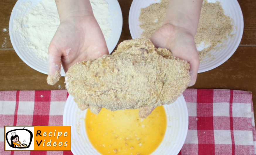 Cordon Bleu recipe, prepping Cordon Bleu step 8