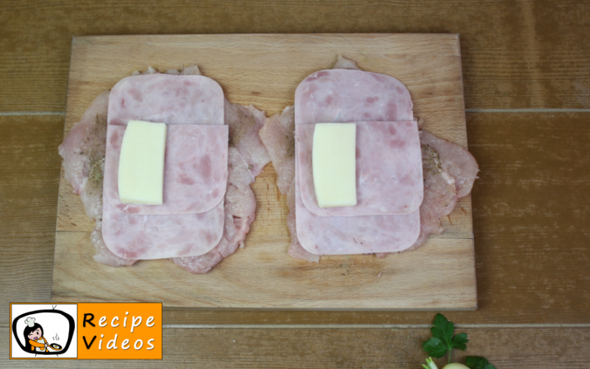 Cordon Bleu recipe, prepping Cordon Bleu step 6