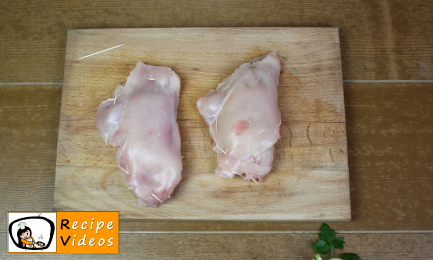 Cordon Bleu recipe, prepping Cordon Bleu step 7