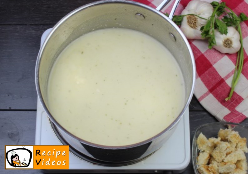 Creamy cheese soup recipe, prepping Creamy cheese soup step 5