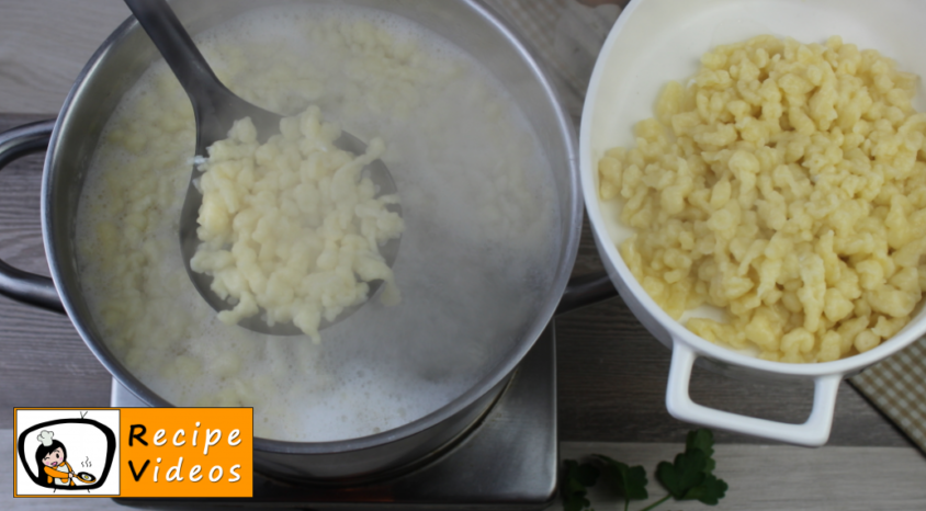 Egg noodles recipe, prepping Egg noodles step 4