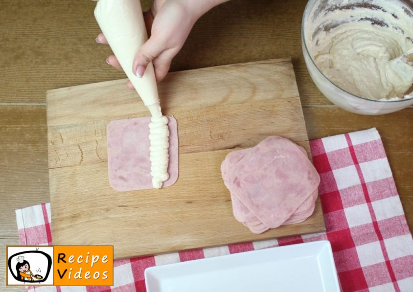 Ham roll recipe, prepping Ham roll step 5