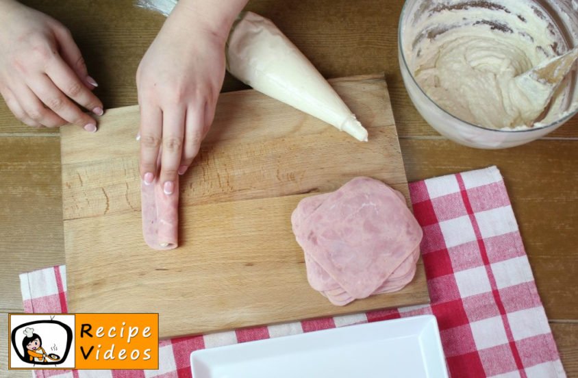 Ham roll recipe, prepping Ham roll step 6