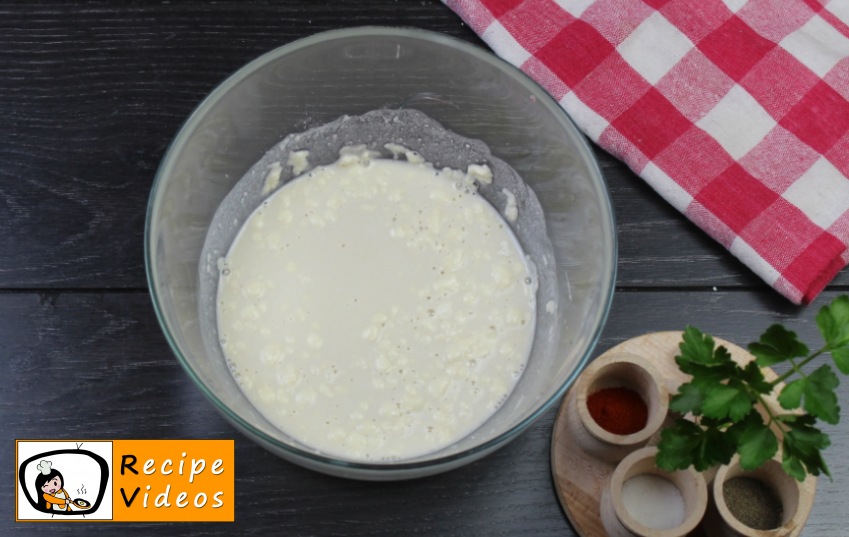 Homemade bread recipe, prepping Homemade bread step 2