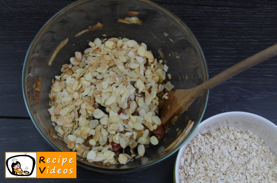 Homemade granola bars recipe, prepping Homemade granola bars step 5