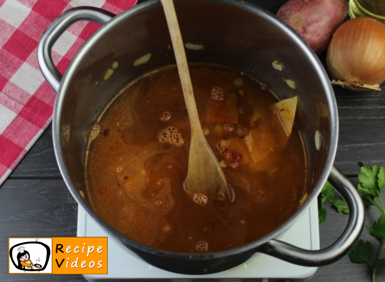 Lebbencs Soup recipe, prepping Lebbencs Soup step 5