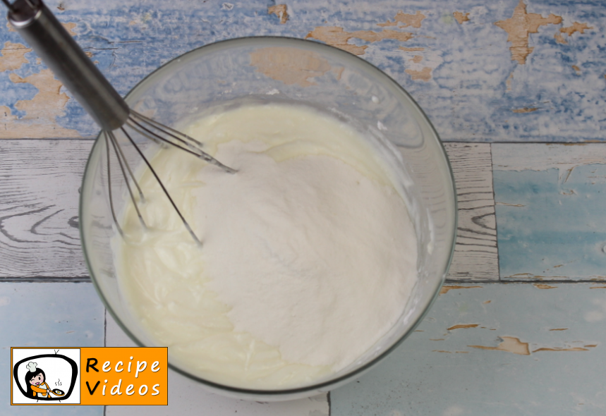 Raspberry and yogurt tunnel cake recipe, prepping Raspberry and yogurt tunnel cake step 7