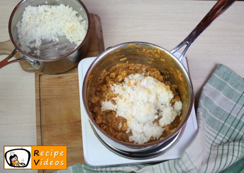 Rice with meat recipe, prepping Rice with meat step 8