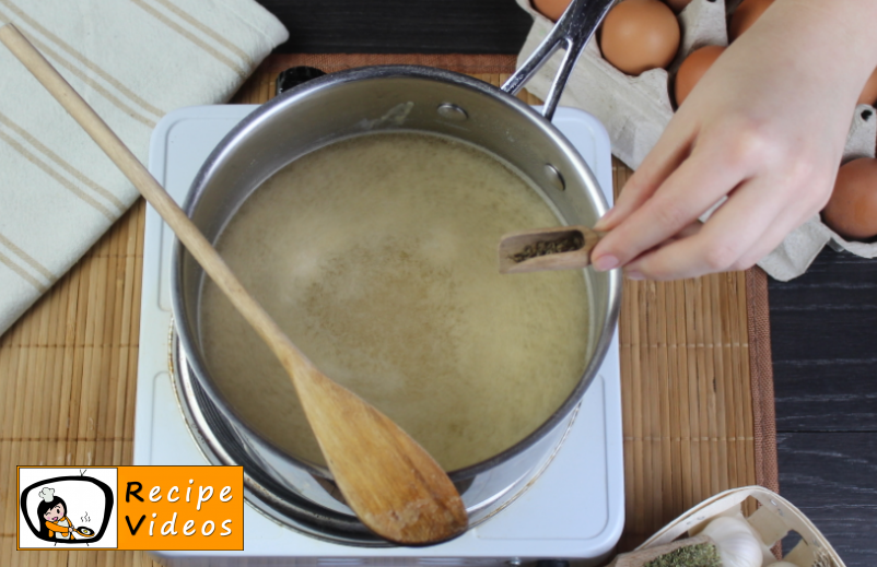 Simple egg soup recipe, prepping Simple egg soup step 3