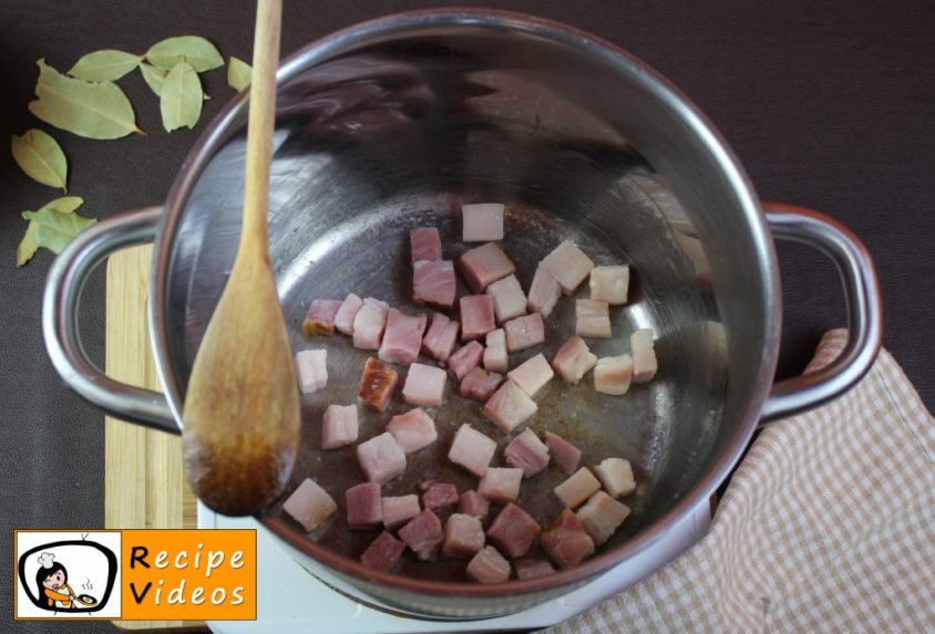 Szegedin goulash recipe, prepping Szegedin goulash step 1