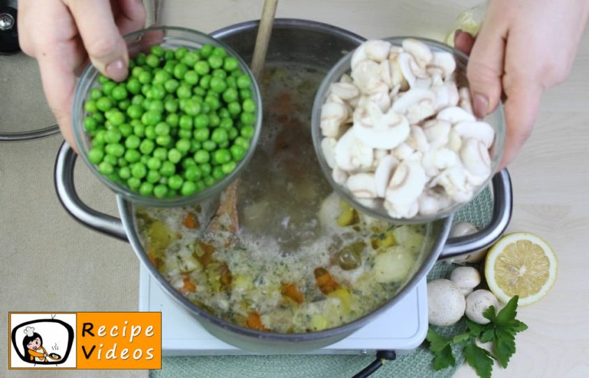 Tarragon ragout soup recipe, prepping Tarragon ragout soup step 5