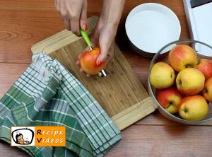 Apple rose tart recipe, prepping Apple rose tart step 1