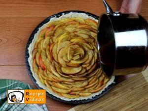 Apple rose tart recipe, prepping Apple rose tart step 8