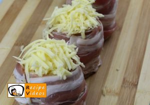 Bacon-wrapped stuffed potatoes recipe, prepping Bacon-wrapped stuffed potatoes step 7