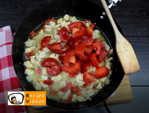 Bacon and meat pie recipe, prepping Bacon and meat pie step 7