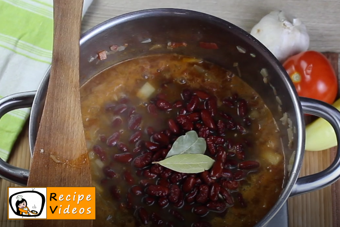 Bean goulash recipe, prepping Bean goulash step 13