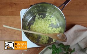 Broccoli cream soup recipe, prepping Broccoli cream soup step 1