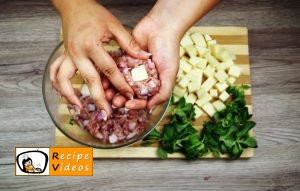 Cheese-stuffed meatballs wrapped in bacon recipe step 4