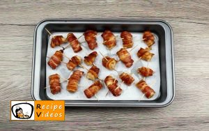 Chicken bites wrapped in bacon recipe, prepping Chicken bites wrapped in bacon step 8