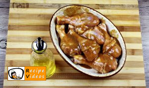 Chicken drumsticks with honey and mustard recipe, how to make Chicken drumsticks with honey and mustard step 2