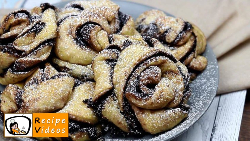 Cocoa swirl rolls