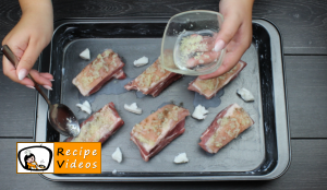 Garlic spare ribs recipe, prepping Garlic spare ribs step 3