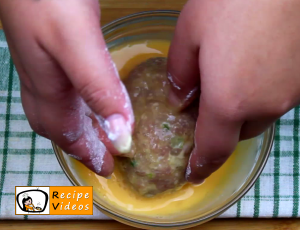 Meatballs stuffed with eggs recipe, prepping Meatballs stuffed with eggs step 5