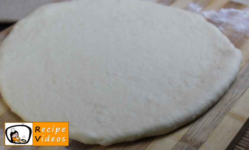 Pizza dough recipe, prepping Pizza dough step 4