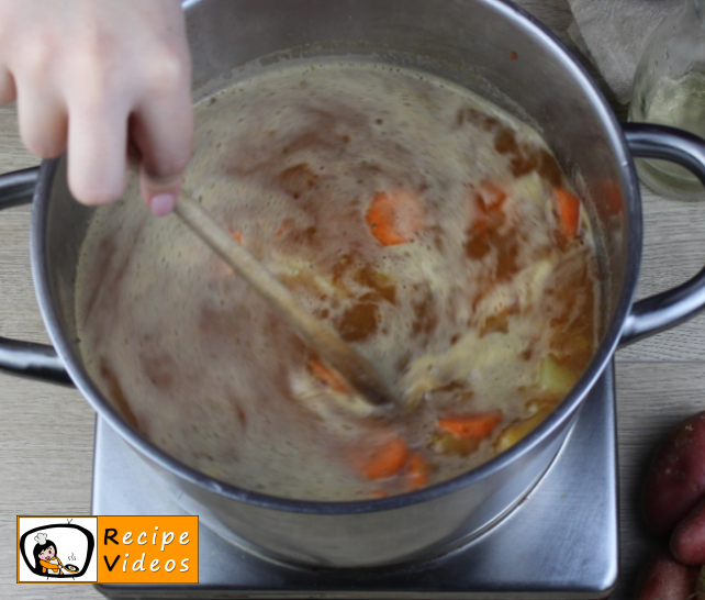 Potato soup recipe, prepping Potato soup step 7