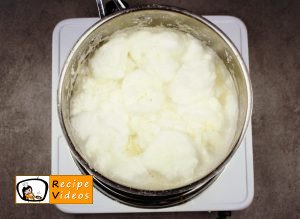 Snow eggs recipe, prepping Snow eggs step 2