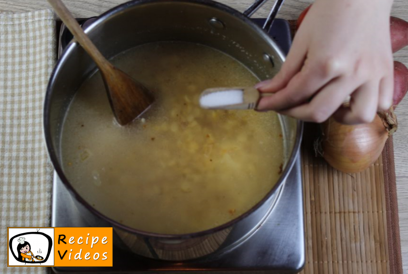 Yellow pea stew recipe, prepping Yellow pea stew step 3