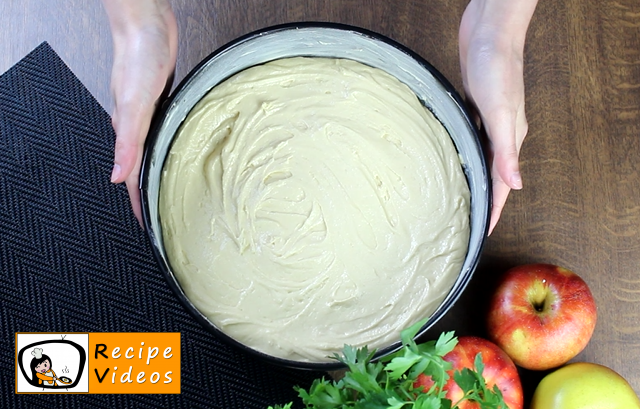 Apple cake recipe, prepping Apple cake step 4