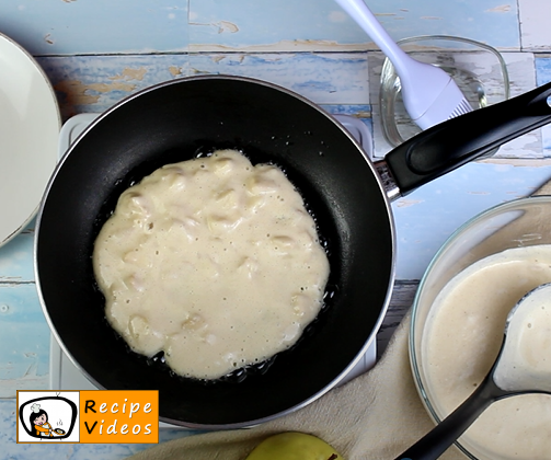 Apple pancakes recipe, prepping Apple pancakes step 6