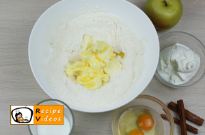 Apple pie recipe, prepping Apple pie step 2