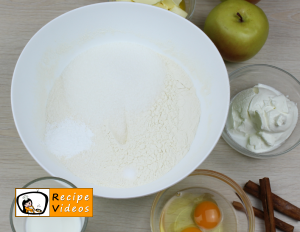 Apple pie recipe, prepping Apple pie step 1