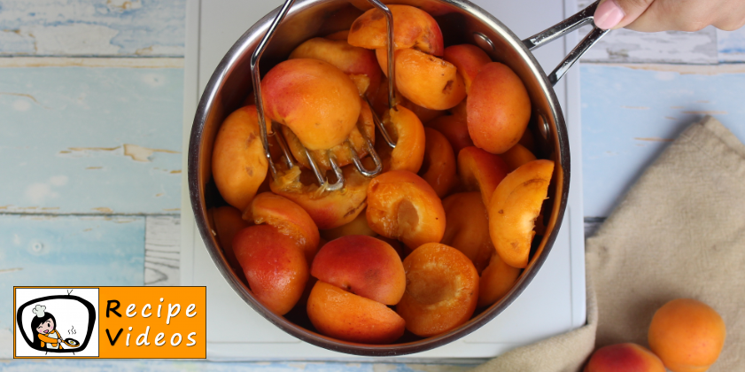 Apricot Jam recipe, prepping Apricot Jam step 2