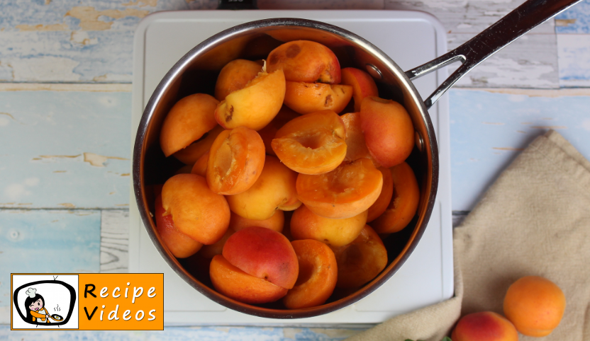 Apricot Jam recipe, prepping Apricot Jam step 1