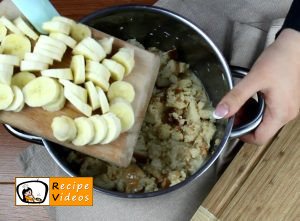 Banana bread casserole recipe, prepping Banana bread casserole step 4