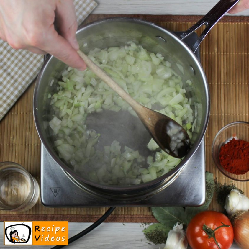 Beef Goulash recipe, prepping Beef Goulash step 1