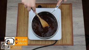 Caramel ladyfinger slices recipe, prepping Caramel ladyfinger slices step 6