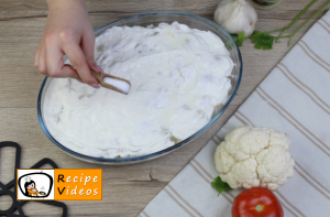 Cauliflower casserole recipe, prepping Cauliflower casserole step 11