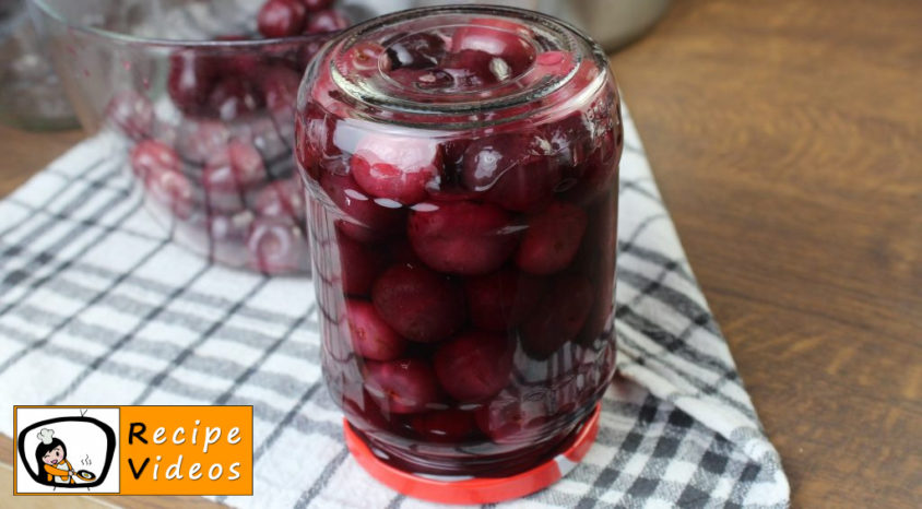 Cherry preserves recipe, how to make Cherry preserves step 3