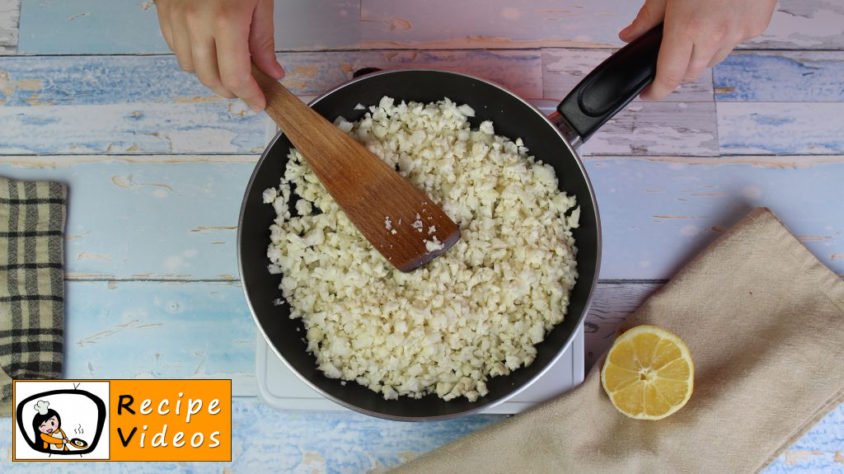 Chicken curry with cauliflower rice recipe, prepping Chicken curry with cauliflower rice step 1