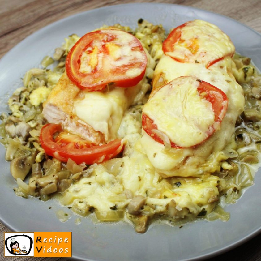 Chicken with Mushrooms and Cheese